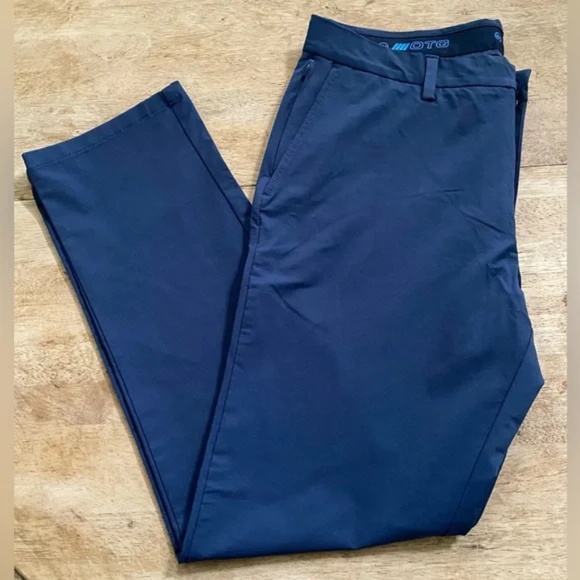 Vineyard Vines Men’s Sz 28/32 On The Go Pants in Blue Blazer - Picture 4 of 8